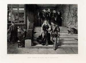1875 Mary Queen of Scots Led to Execution - Pott 