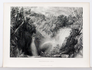 1875 Weathercote Cave Yorkshire - Turner
