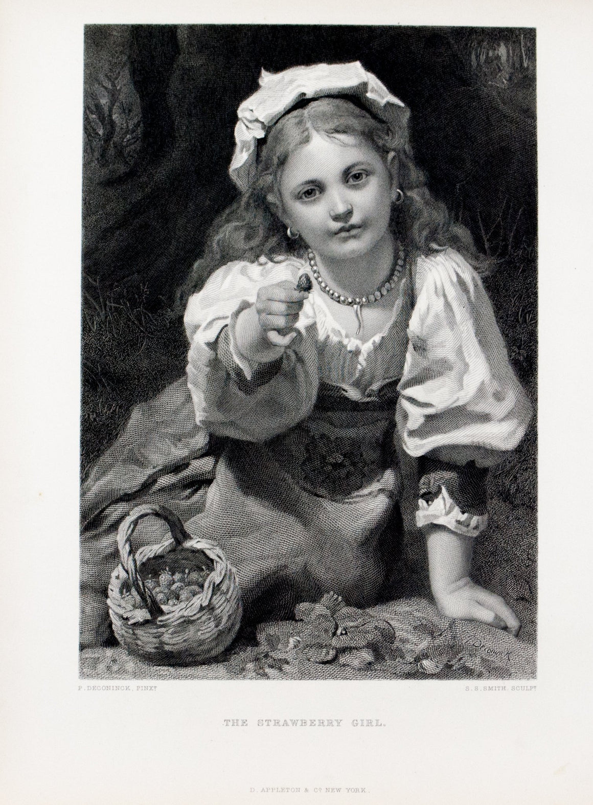 1875 The Strawberry Girl - Coninck 
