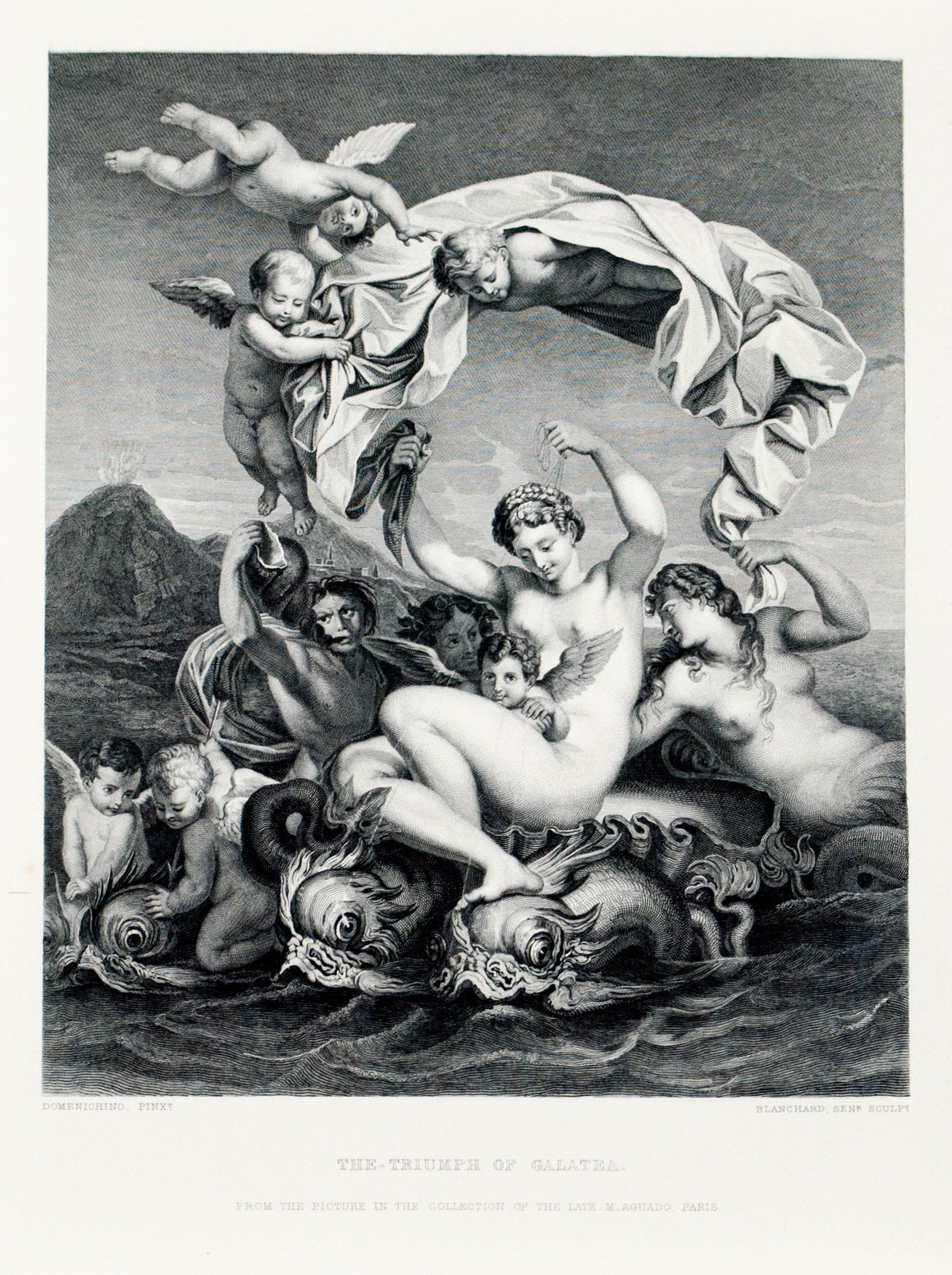 1875 Triumph of Galatea - Domenichino 