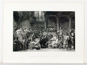 1875 The Trial of Lord William Russell - Hayter