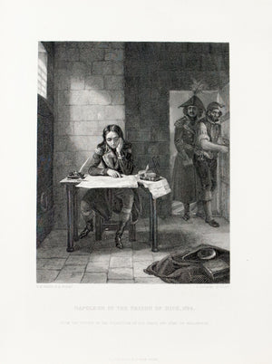 1875 Napoleon in the Prison of Nice 1794 - Ward 