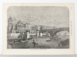 1883 The Albert Embankment - Frank Leslie