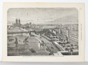 1883 The Thames Embankments - Frank Leslie
