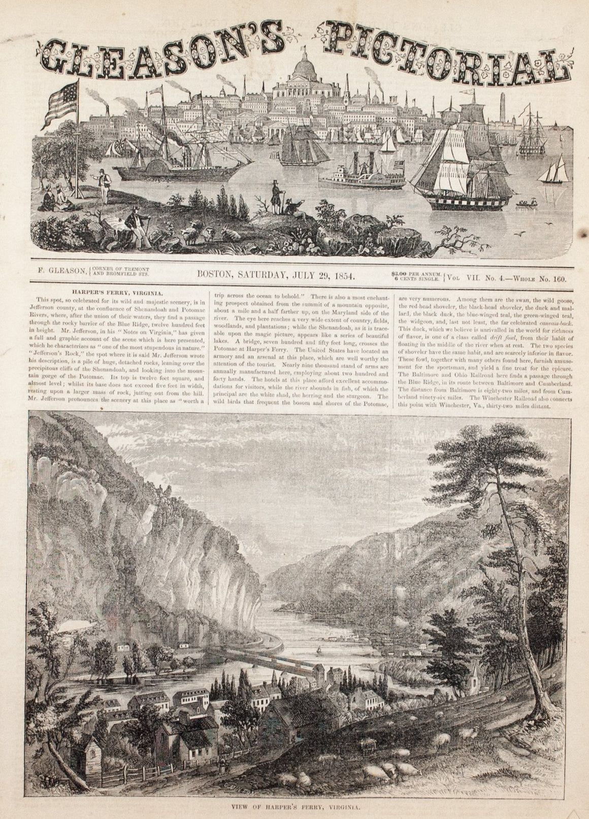 1854 Harper's Ferry Virginia - Gleason