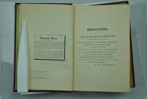 Dr. Chase's Complete Receipt Book and Household Physician 1910