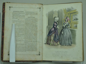 Moniteur De La Mode Journal Du Grand Monde Apr-Sep 1845 French Fashion Plates