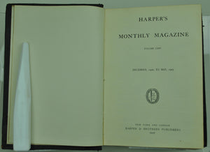 Harper's Monthly Magazine Dec 1906 May 1907 Bound Mark Twain