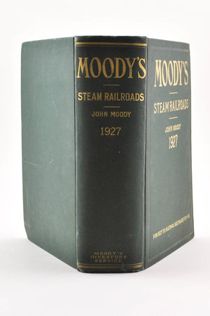Moody's Manual of Investments Steam Railroads 1927