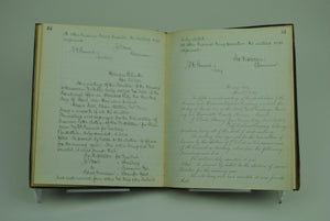 Kansas and Missouri Railroad Company Handwritten Records 1880s