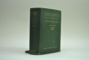 Moody's Steam Railroads: 1923 Investments and Security Rating