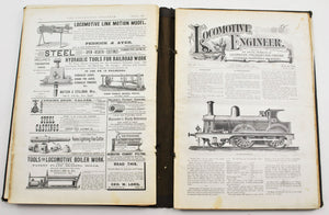 Locomotive Engineer Magazine Firemen Maintenance Repairs May 1888 to Oct 1890