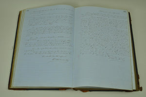 Milwaukee and Mississippi Railroad Handwritten Records 1854-1861