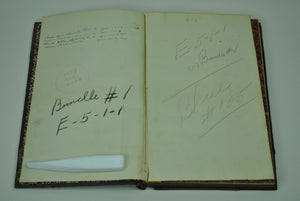 Handwritten Records of Several Michigan Railroads 1856-1864 Beaver Dam Milwaukee
