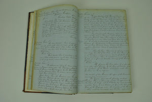 Handwritten Records Milwaukee and Watertown Railroad 1853-1856