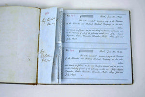 Kennebec and Portland Railroad Notes Bath Maine 1849