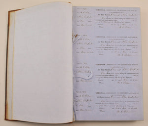 Androscoggin and Kennebec Railroad Co Stock Transfer Records 1856-1862