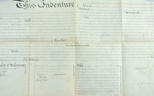 Deed on Vellum Thomfas Goodwin to William Ashmead 1825