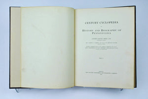 Century Cyclopedia of History and Biography, Pennsylvania 1904
