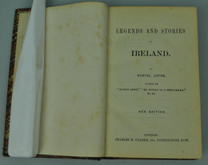 Legends and Stories of Ireland by Samuel Lover c1890