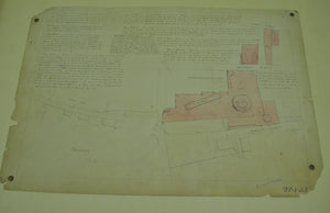 Boston & Albany Railroad Worchester Massachusetts Land Survey Drafting 1859-1893