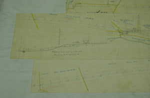 Boston & Albany Railroad Springfield To Pittsfield Land Survey Route Plans 1840s