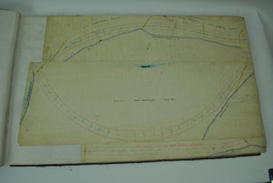 Boston & Albany Railroad Springfield To Pittsfield Land Survey Route Plans 1840s
