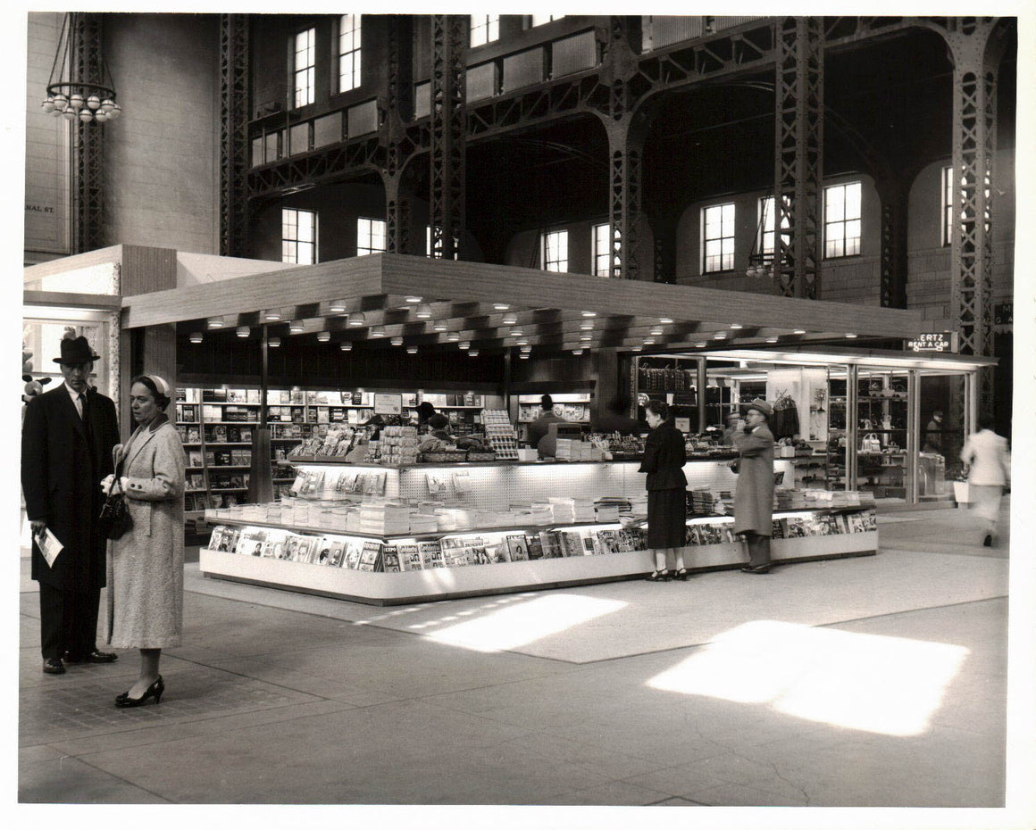Railroad Union Station Chicago PRR Press Photo Convenience Store