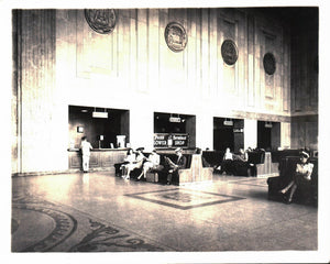 Pennsylvania Railroad Station Newark New Jersey Photograph C
