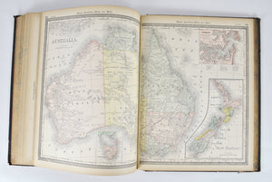 Rand McNally & Co.'s Neuer Familien-Atlas Der Welt German 1891
