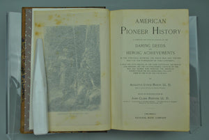 American Pioneer History by Augustus Lynch Mason 1896