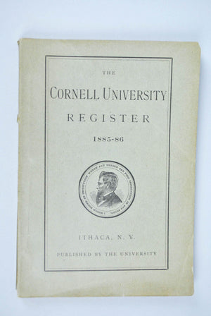 The Cornell University Register 1885-86