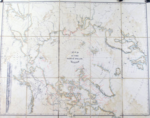 1855 Map of the North Pole Region