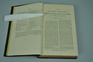 Atlantic Monthly Magazine Jul-Dec 1882