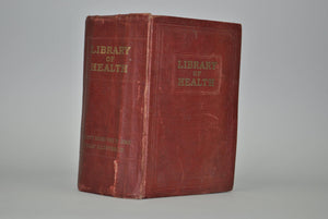 Library of Health Guide to Prevention and Cure of Disease by Frank Scholl 1928