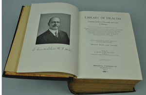 Library of Health Guide to Prevention and Cure of Disease by Frank Scholl 1926