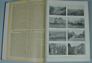 Illustrirte Zeitung German Magazine Bound WWI 1917 Vol I