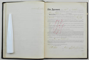 Maryland Coal Company of Allegany County Lease Agreements 1882-1890