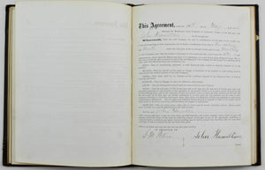 Maryland Coal Company of Allegany County Lease Agreements 1882-1890