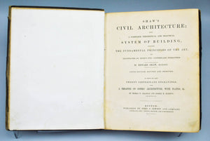 Shaw's Civil Architecture by Edward Shaw 1856