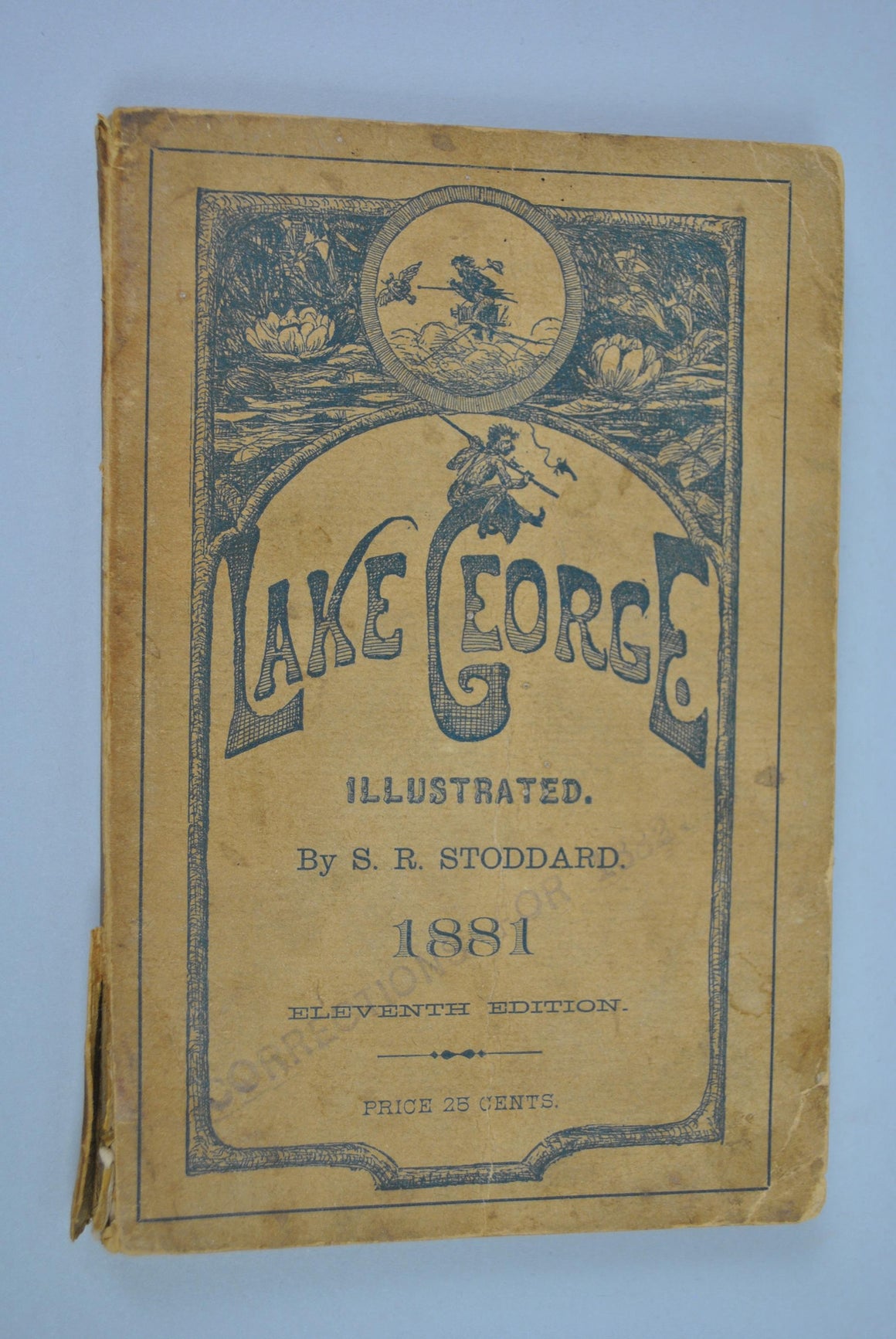 Lake George Illustrated & Saratoga Springs 2 books in one by SR Stoddard 1881
