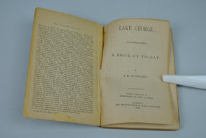 Lake George Illustrated & Saratoga Springs 2 books in one by S.R. Stoddard 1881