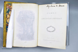 Homes of American Authors 1853
