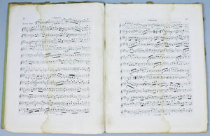 c.1700’s French Music Book Concert for Violin & Cello by Johann Nepomuk Hummel