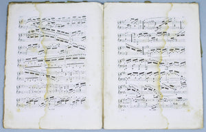 c.1700’s French Music Book Concert for Violin & Cello by Johann Nepomuk Hummel