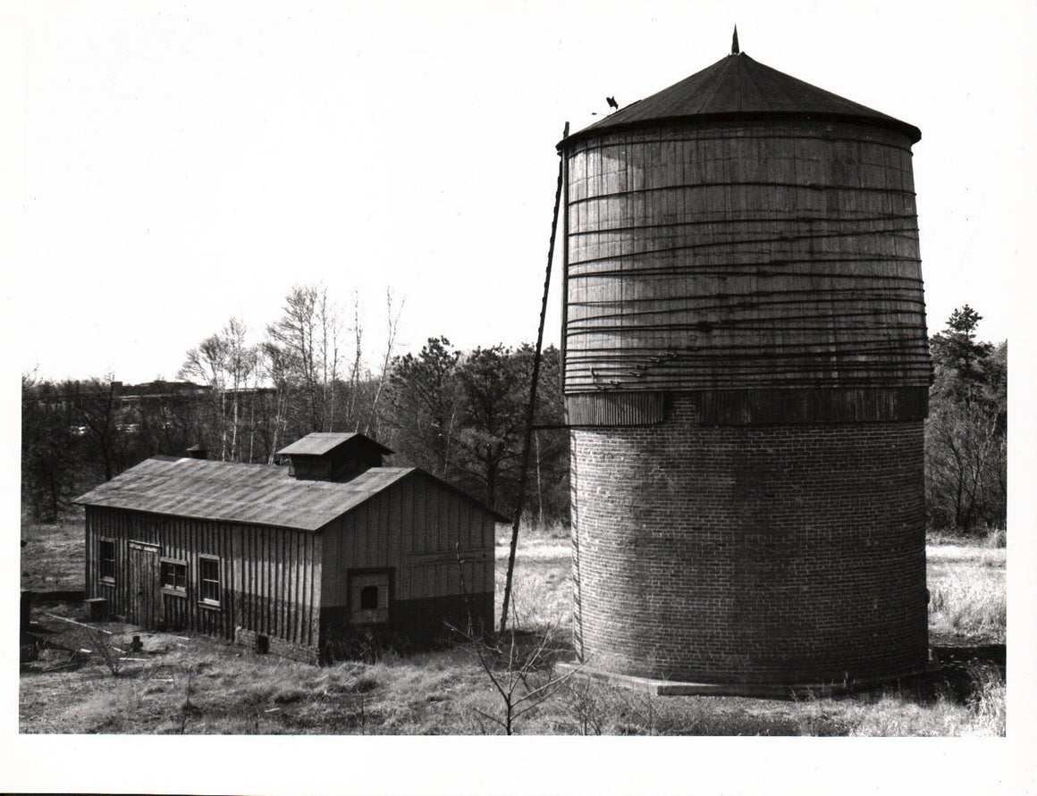 Winslow Junction Railroad Photo Rural Building Silo