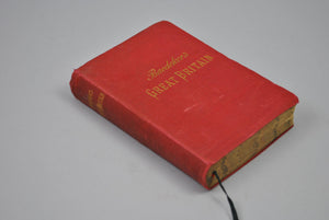 Great Britain Handbook for Travellers by K Baedeker 1901