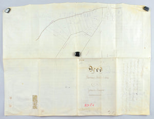 Deed Samuel Miller to Josiah Bacon 1864 Railroad Philadelphia