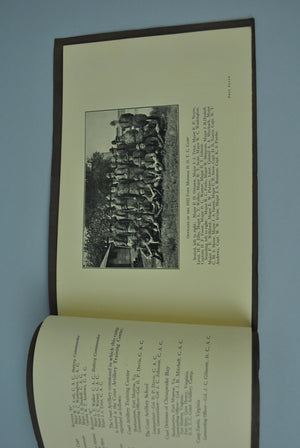 Coast Artillery ROTC Camp Fort Monroe Virginia 1922 Yearbook