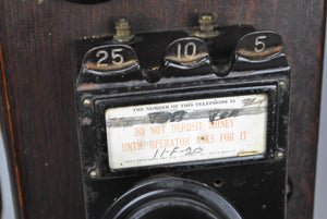 Gray Telephone Pay Station Co Model 18 Patent Date May 23 1911